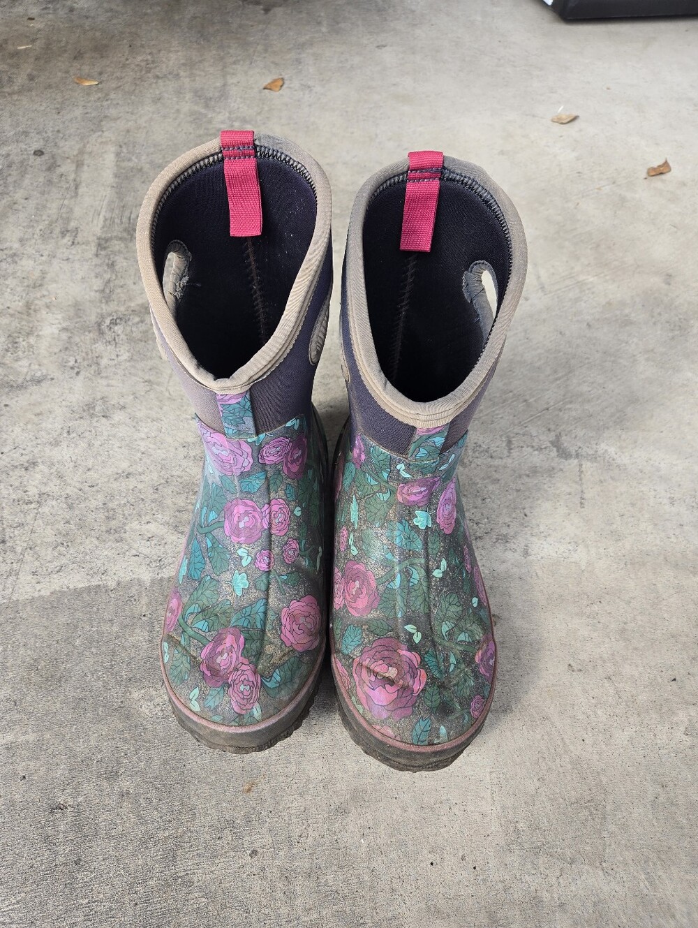 Bogs Women's Floral Rain Boots - 7